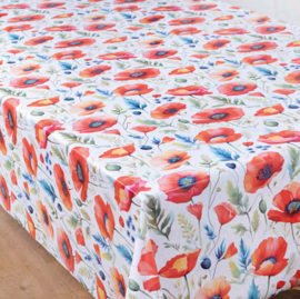 Tafelzeil - Klaproos rood