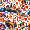 Gecoat tafellinnen/afwasbaar tafelkleed - Welkom sinterklaas
