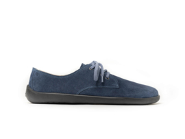 BeLenka - Barefoot Schoenen, unisex - City- Suede, Navy - 40