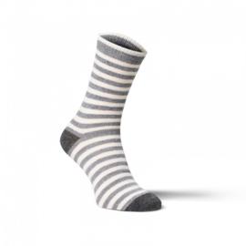 Fellhof - Alpaka wol sokken voor kinderen, Gestreept - per 2 paar - in maat 19/22, 27/30, 31/34