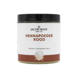 Jacob Hooy - Hennapoeder - 100 gram / 250 gram / 1000 gram