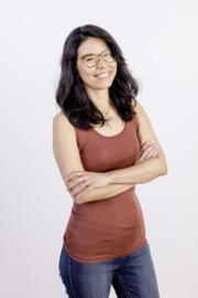 Engel Natur - Dames Mouwloos hemd in bio wol zijde - Copper -  op voorraad in 34/36, 38/40, 42/44 of 46/48 - Ontbrekende maten kunnen worden bij besteld.