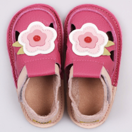 Tikki Shoes  - Barefoot Sandalen - May flowers - Maat 19 of 32