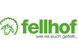 Fellhof - Haarlint / oorwarmer in merinowol - Kleur Aarde = Bruin zoals op de eerste foto
