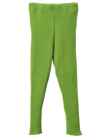 Disana - Comfortabele rekbare leggings/broek in zachte merinowol - Groen in 50/56, 62/68, 74/80, 110/116 of 134/140