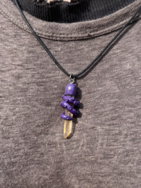 Octopus Necklace (with optional Golden Healer crystal)