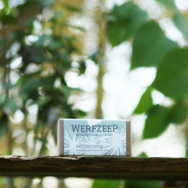 Werfzeep - Vetiverzeep met ceder, patchouli en kurkuma - 100 gr