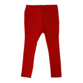 More Than A Fling - Legging organic cotton - Pompeian Red in 98/104
