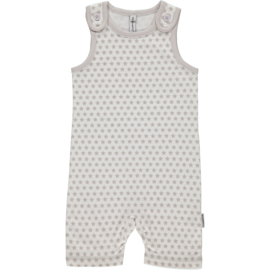 Maxomorra - Playsuit Short - Stars Grey in 50/56, 62/68, 74/80, 86/92