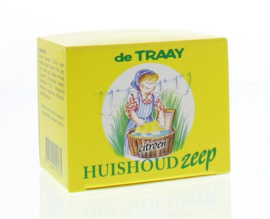 De Traay - Plantaardige Huishoudzeep met citroen - 200 gram (2 x 100 gram)