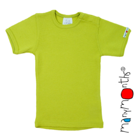 Manymonths - Short sleeve T-shirt Wol, Sweet Apple - meegroei maat Enthusiast (128-134/140)