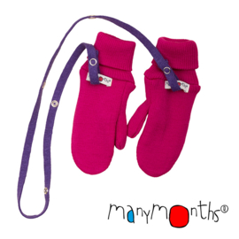 ManyMonths - Natural Woollies Adjustable String for Mittens - Logan Berry