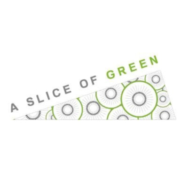 A Slice of Green - Drink bekers rvs - 4 stuks