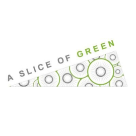 A Slice of Green - Bewaardoos vierkant, hoog (850 ml)