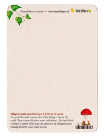 Postkaart - Vliegenzwam - Geluk - Tanja Hilgers
