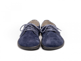 BeLenka - Barefoot Schoenen, unisex - City- Suede, Navy - 40