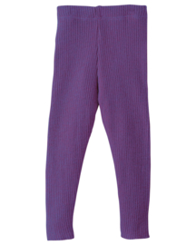 Disana - Leggings / Broek in zachte merinowol - Paars in 50/56, 62/68, 74/80