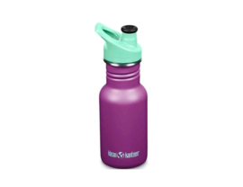 Klean Kanteen - Drinkfles Kid Classic Narrow met sportdop - 355ml  - Sparkling Grape
