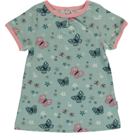 Maxomorra - T⁻shirt A Line - Butterfly small in 98/104, 110/116, 122/128, 134/140