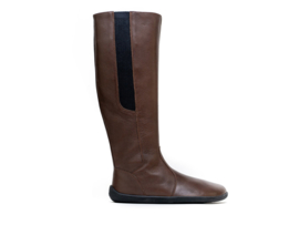 BeLenka - Barefoot Boots, lange gevoerde laarzen voor dames - Sierra - Bruin in 41