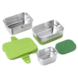 Blue Water Bento - Lunchbox Eco Splash box - lekvrij -  3-in-1