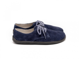 BeLenka - Barefoot Schoenen, unisex - City- Suede, Navy - 40