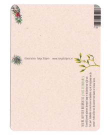 Postkaart - Wilde winter - Tanja Hilgers