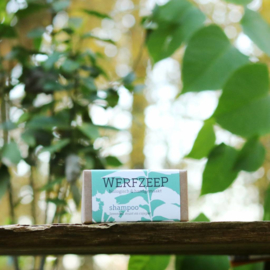 Werfzeep - Honingshampoo blok met lavendel, munt en cajeput - 100 gr