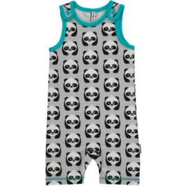 Maxomorra - Playsuit Short - Panda in 50/56, 62/68, 74/80