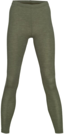 Engel Natur - Dames Leggings in wol zijde - Olive in 42/44 of 46/48. Ontbrekende maten kunnen worden bij besteld