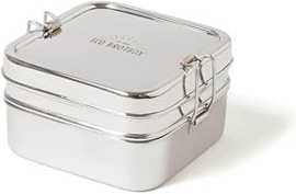 Eco Brotbox - Lunchbox XL - Cube - Tweedelig - 1 L