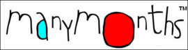 Manymonths - Short sleeve T-shirt Wol, meegroei maat Innovator (5 tem 7,5 jaar)- Mykonos Waters