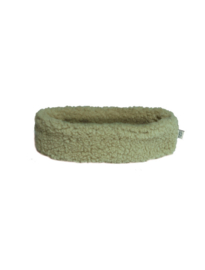 Alwero - Haarband / oorwarmer in zachte wol Light - Pistaccio in 56/58