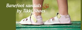 Tikki Shoes  - Barefoot Sandalen - Summer dream - Maat 32 = Laatste!