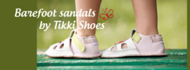 AL GESCHONKEN - Tikki Shoes  - Barefoot Sandalen - Summer dream - Maat 18 (6-12 m)