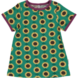 Maxomorra - T⁻shirt A Line - Sunflower in 74/80, 86/92, 98/104