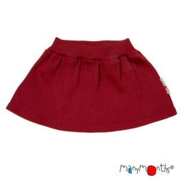 Manymonths - Princess skirt Rok in merinowol - Raspberry Red