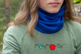Manymonths MaM / MAD Neck Tube Scarf - Unisex Loopsjaal in aangename merinowol ribstof - Verschillende kleuren