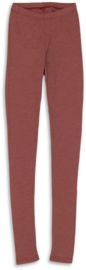 Engel Natur - Dames Leggings in bio merinowol met zijde - Copper -  op voorraad in 42/44