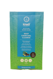 Khadi - Bio Deep Clean of Pre Color Haarmasker, met Amla en actieve zwarte kool - 50 gr