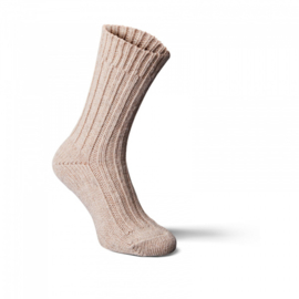 Fellhof - Alpaka wol sokken, dik - Lichtbruin - maat 35/38, 43/46