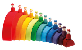 Grimm's - Regenboog vriendjes 12 stuks - 10581