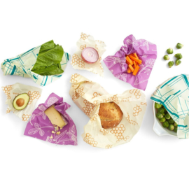 Bee's Wrap - Bijenwas doek Assorted pack: 1 small, 1 medium, 1 large