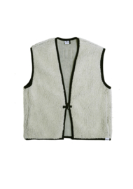 Alwero - Bodywarmer vest in wol - Tyrol , adult - Polar Bear - XS / S /M