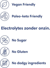 Clearly - Electrolytes - Raw - 323 gr (60 porties)