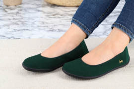 BeLenka - Barefoot Ballerina - Sophie, Emerald green - maat 39 of 41