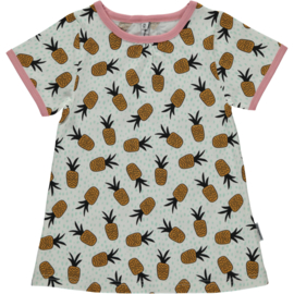 Maxomorra - T⁻shirt A Line - Pineapple Spots in 110/116