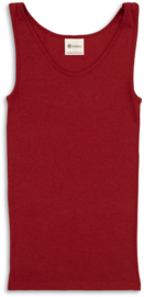 Engel Natur - Dames Mouwloos hemd in bio merinowol met zijde - Malve - op voorraad in 34/36, 42/44 of 46/48