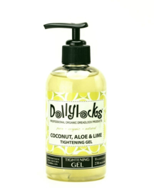 Dollylocks - Thightening gel - Coconut Aloe Lime - 30 ml, 118 ml of 236 ml