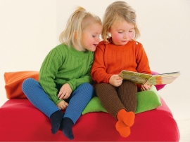 Disana - Comfortabele rekbare leggings/broek in zachte merinowol - Groen in 50/56, 62/68, 74/80, 110/116 of 134/140